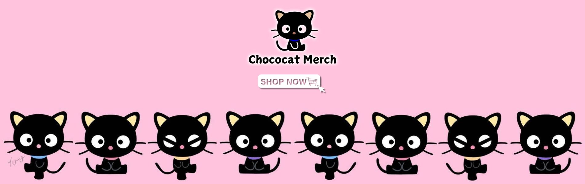 Chococat Merch Banner