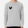 ssrcolightweight sweatshirtmensheather greyfrontsquare productx1000 bgf8f8f8 4 - Chococat Merch